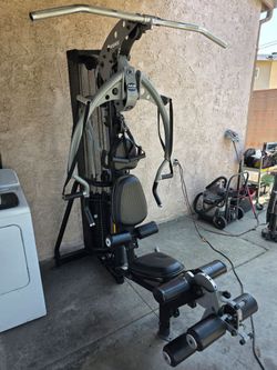 INSPIRE M3 Fitness Total Body Workout Multi Home Gym Weight Machine With Exercise Leg muscles Press