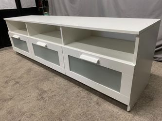 IKEA White Brimnes TV Console