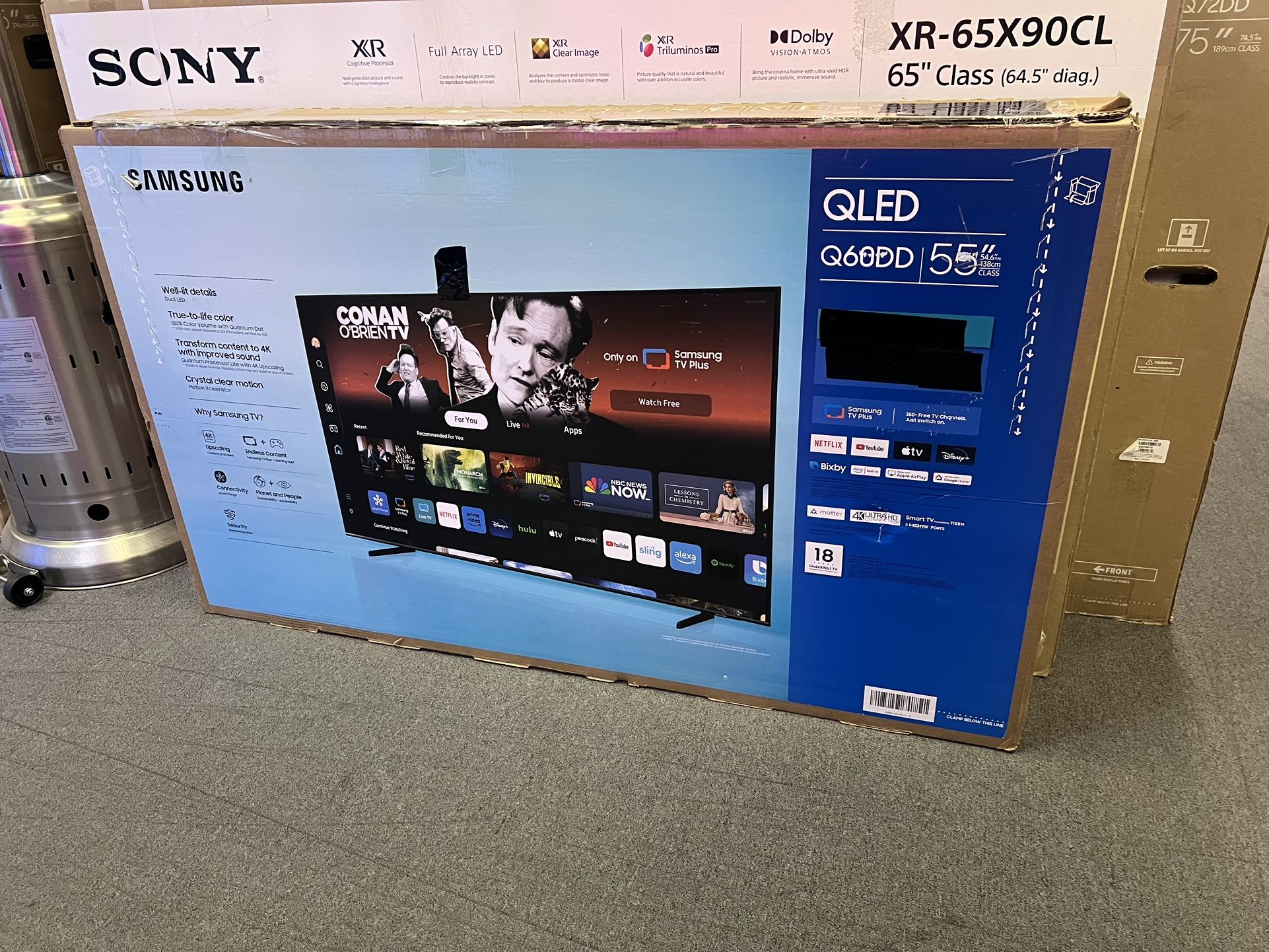 Samsung 55” 4K QLED Q60DD