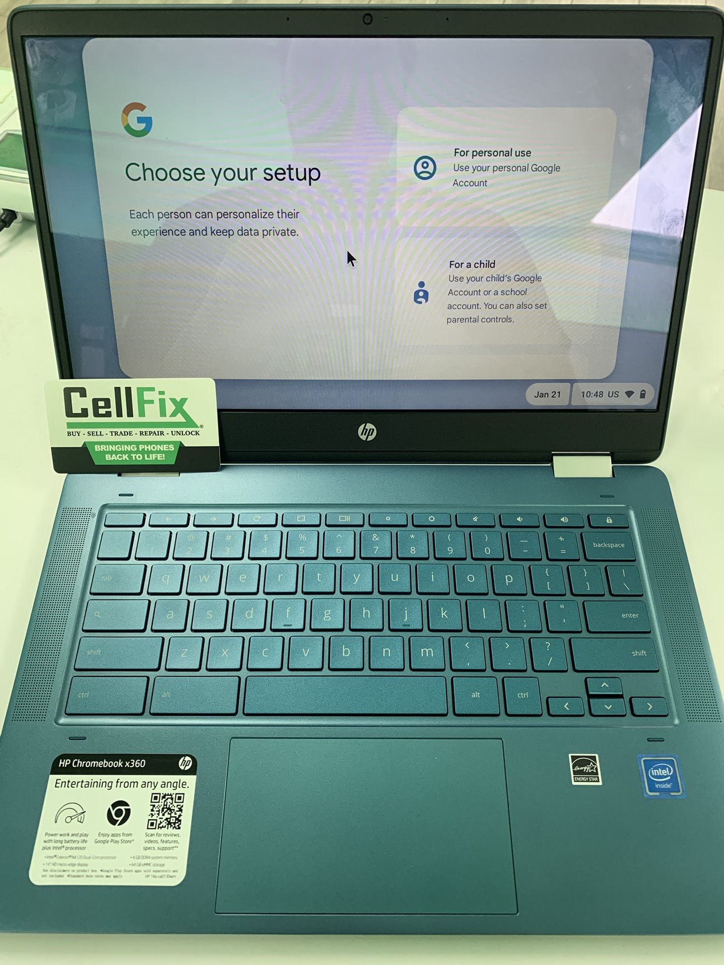 HP Chromebook x360 2-in-1