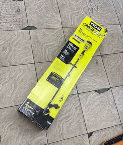 RYOBI ONE+ HP 18V Brushless Whisper Series 15 in. Cordless Attachment Capable String Trimmer with 4.0 Ah Battery and Charger