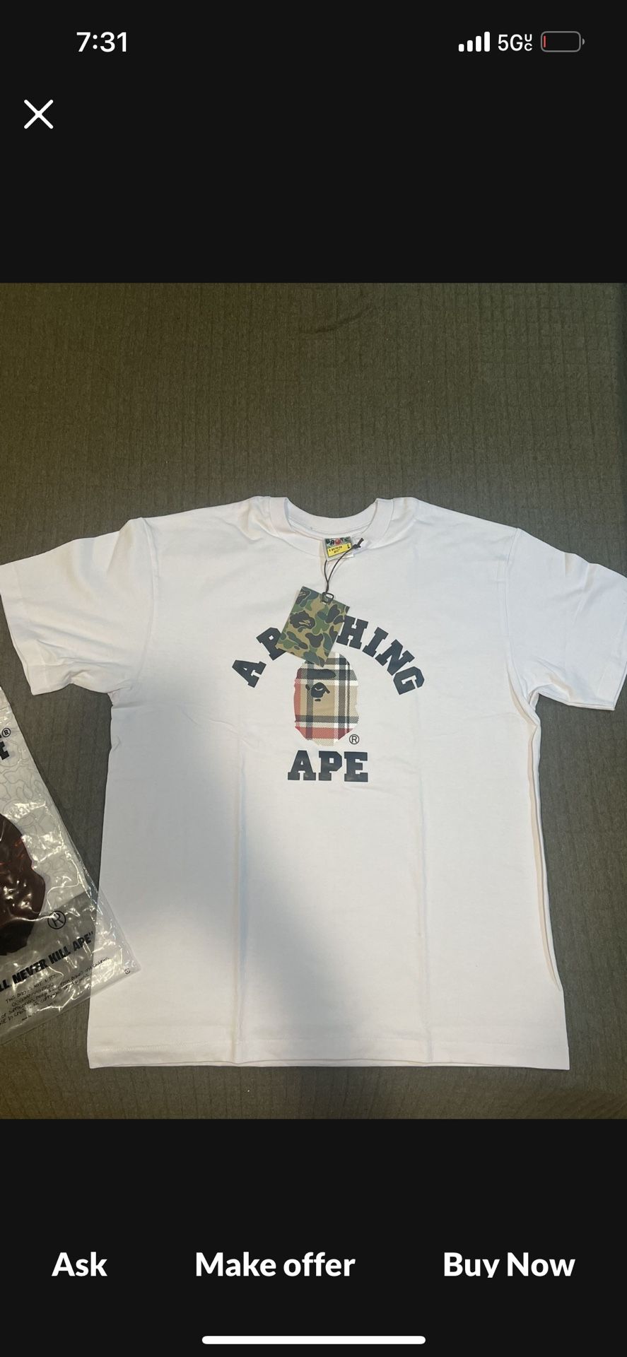 Burberry Bape Shirt