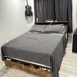 Queen Size Bed Mattress Included