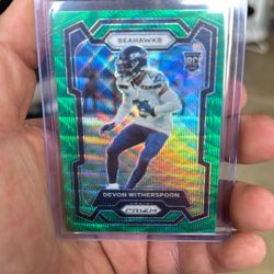 Devon Witherspoon Rookie Green Wave