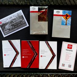 OEM 2021 Toyota Tundra Owners Manual Set - Brand New In Plastic