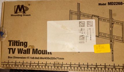 NEW Mounting Dream Tilting TV Wall Mount MD2268-LK Fits Up to 132 lbs