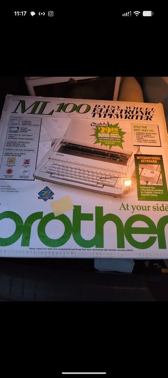 Brother ML 100 Typewriter