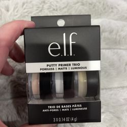 NEW ELF PUTTY PRIMER TRIO PORELESS MATTE AND LUMINOUS $5!!