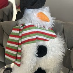 Snowman Dog Outfit