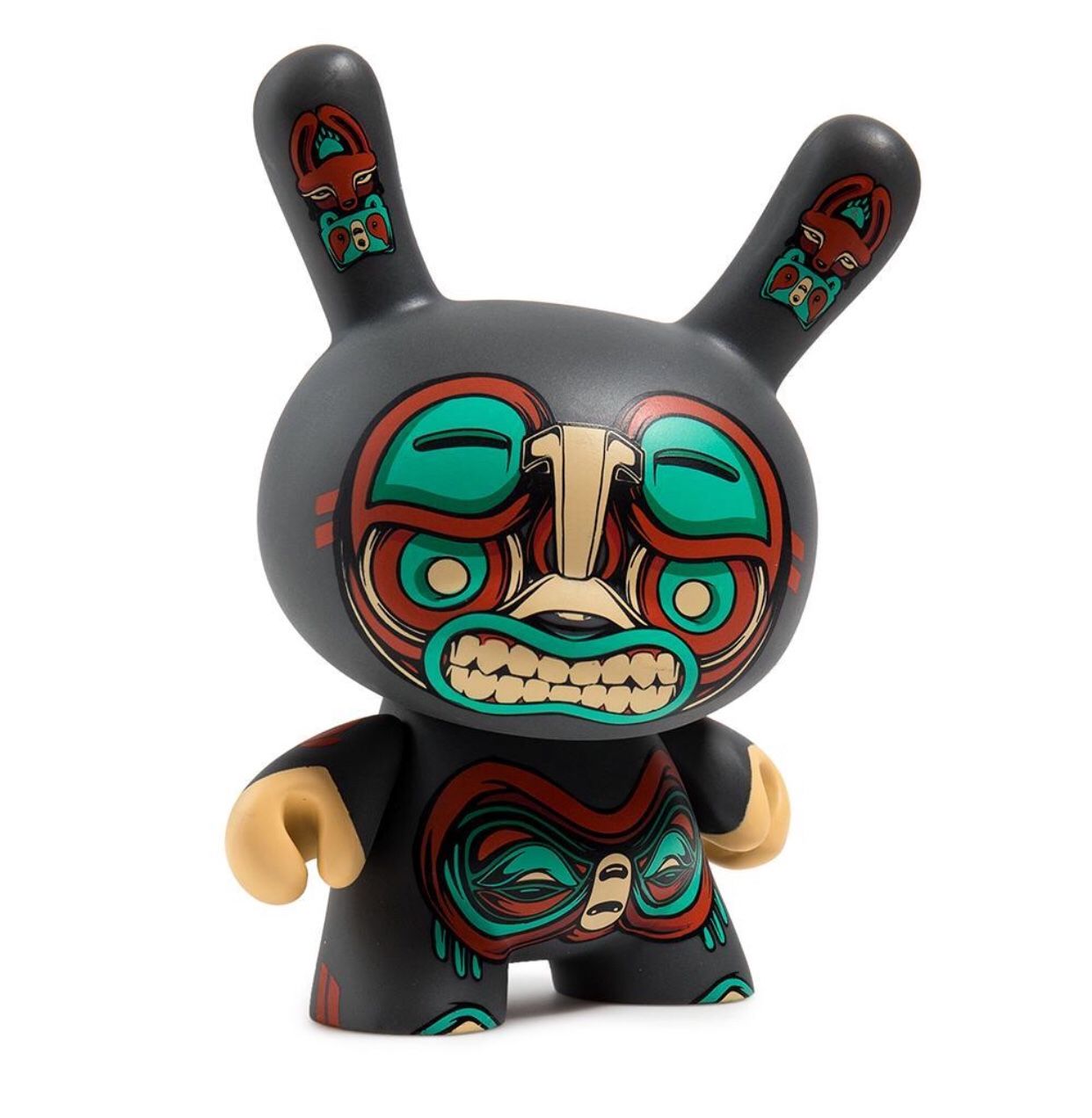 Kuba 5" Dunny Vinyl Figure (Only 1200 made) by Mike Fudge x Kidrobot New!! Gray
