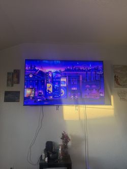 75 In TV  With Wall Mount 