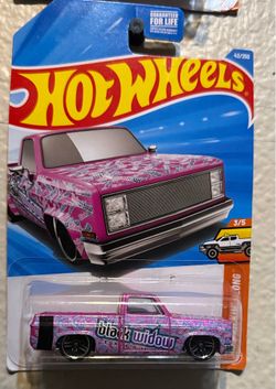 Hotwheels Black widow pink trade