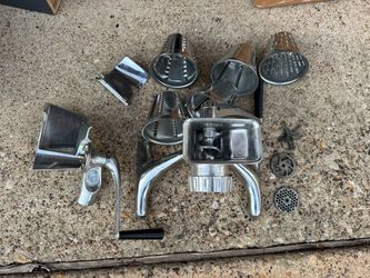 Vintage Magic Hostess Combination Meat Grinder Salad Chef Set
