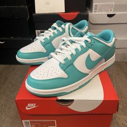 Nike Dunk Low Clear Jade Men Size 9.5