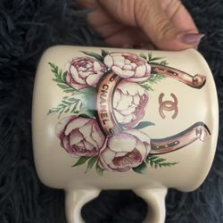 New Pair Of Chanel Inspired Mugs Both For 20 Or 12.00 Each  