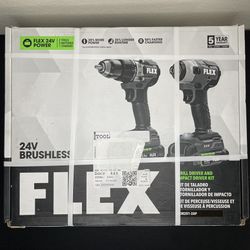 Flex 24-volt 2 Tool Power Tool Combo 