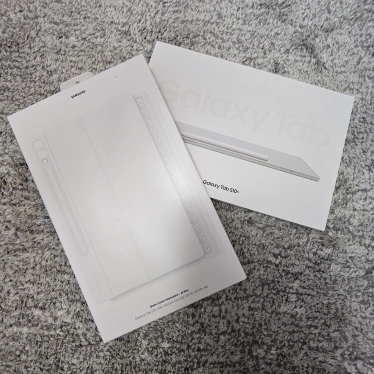 Samsung Galaxy Tab S20+ with Book Cover Keyboard