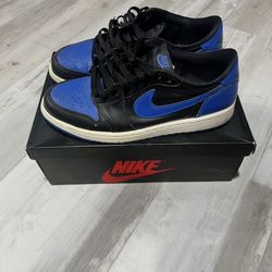 Air Jordan 1 Retro Low OG ‘blue black’
