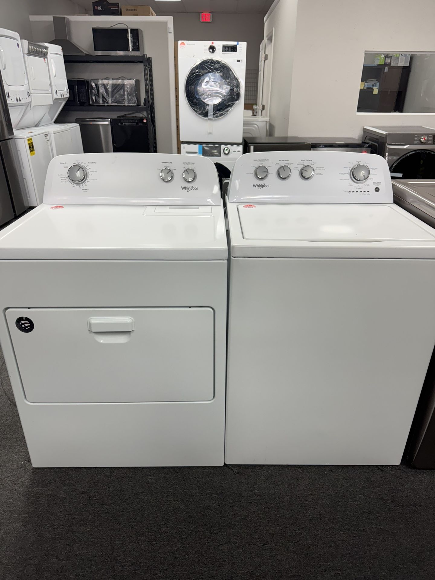 Washer And Dryer