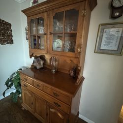 Oak Hutch