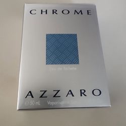 Azzaro Chrome Eau de Toilette 50 ml Spray – New & Sealed