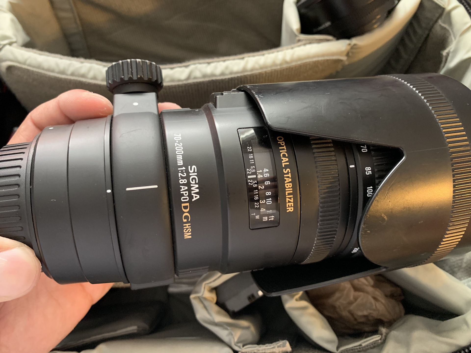 Sigma Lens 70-200 2.8 (Canon)