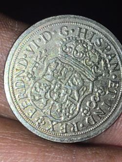 1741 spanish coin