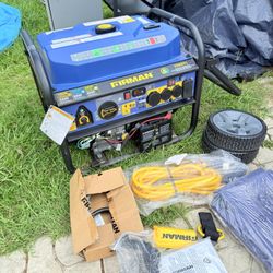 Firman T09371 Electric Start 120/24OV with Power Cord 11600 / 9300 -Watt Tri fuel Portable Generator