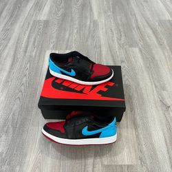 Jordan 1 Low Nc To Chi Mens 9.5 ( Women 11 ) New