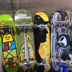 4 Complete Skateboards 50.00ea