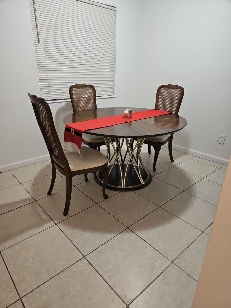 Dining Table with 3 Chairs