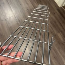 Stain Steel 47.5” X 6” Wire Shelf, Warming Rack For DIY
