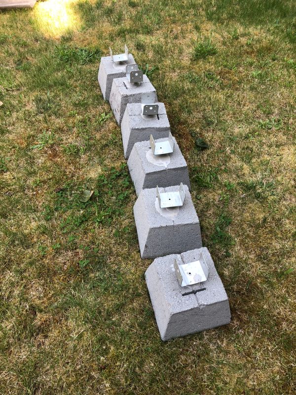 Deck Blocks / Dobie Block for Sale in WA OfferUp