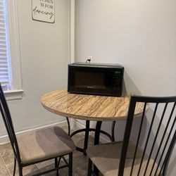 Table/4 Chairs/Microwave - Deal For All Three