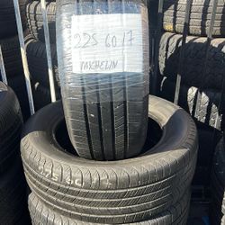 225/60/17 Michelin Set Of 4 Tires Installed And Balanced // ¡Variedad De Llantas Como Nuevas Pregunte Por Su Medida!