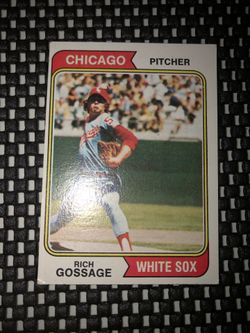 🔥 Baseball 1974 Topps Set Break #542 Goose Gossage Chicago White Sox 🔥