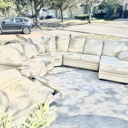 Sofa Sectional With A Recliner 