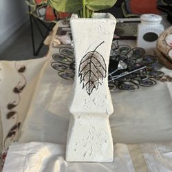 Ceramic Vase With Flowers