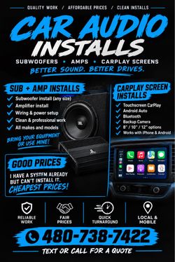Subwoofer + amp install