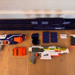 2 Nerf gun and Shooting Target KIDS 