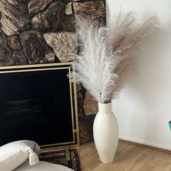 Boho Vase & pampas grass