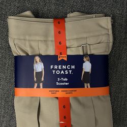 Girls Uniform Skirt Hidden Comfort Shorts 2 Pack 
