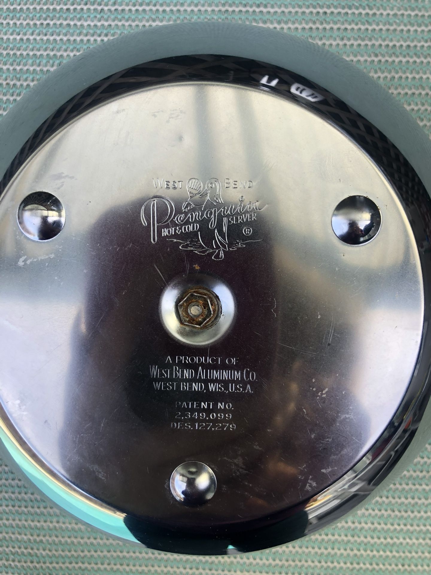 Vintage West Bend Penguin hot/cold server