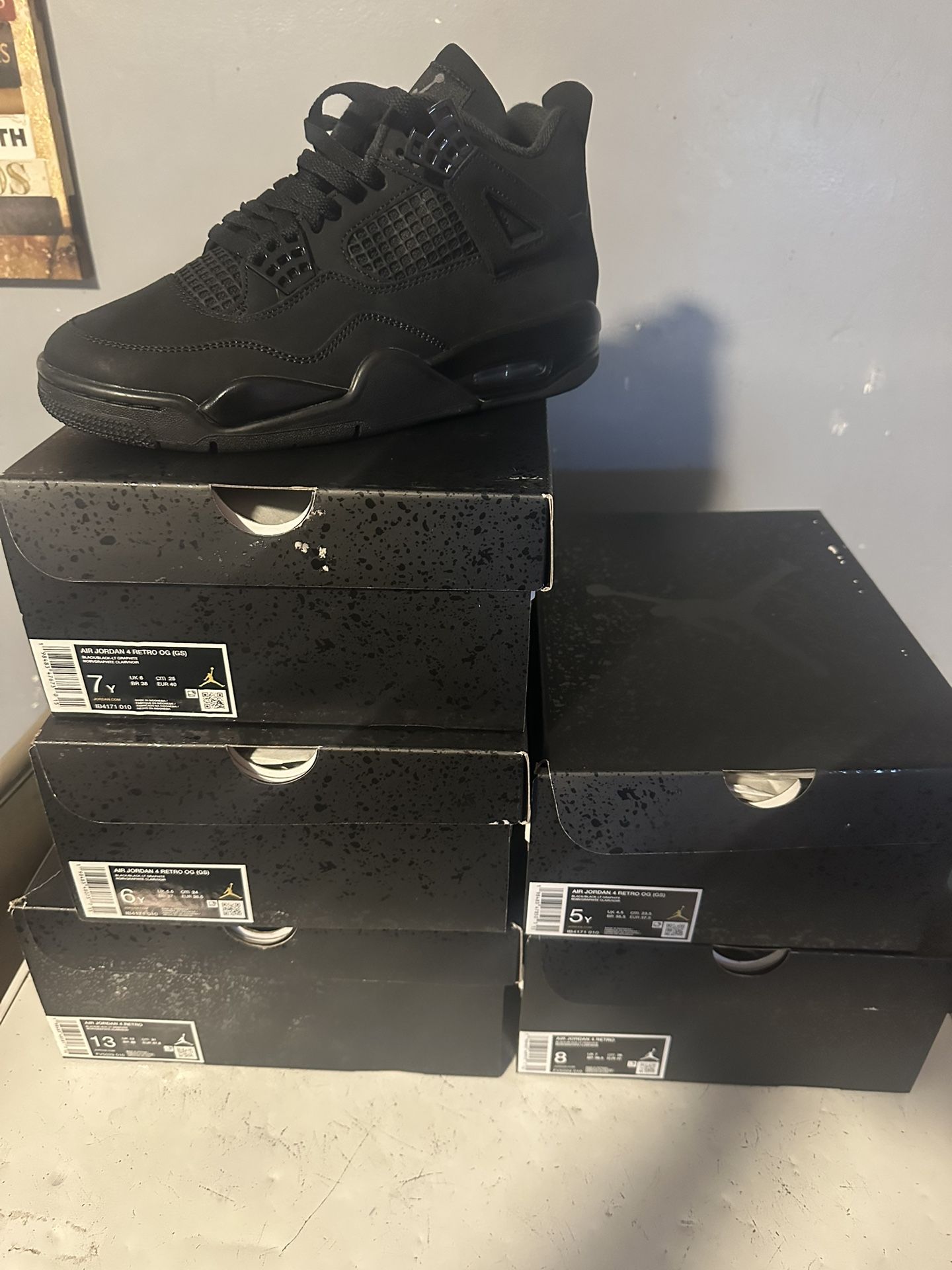 Jordan 4 “Black Cat”