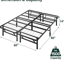 Sinus Bed Frame - Queen $60