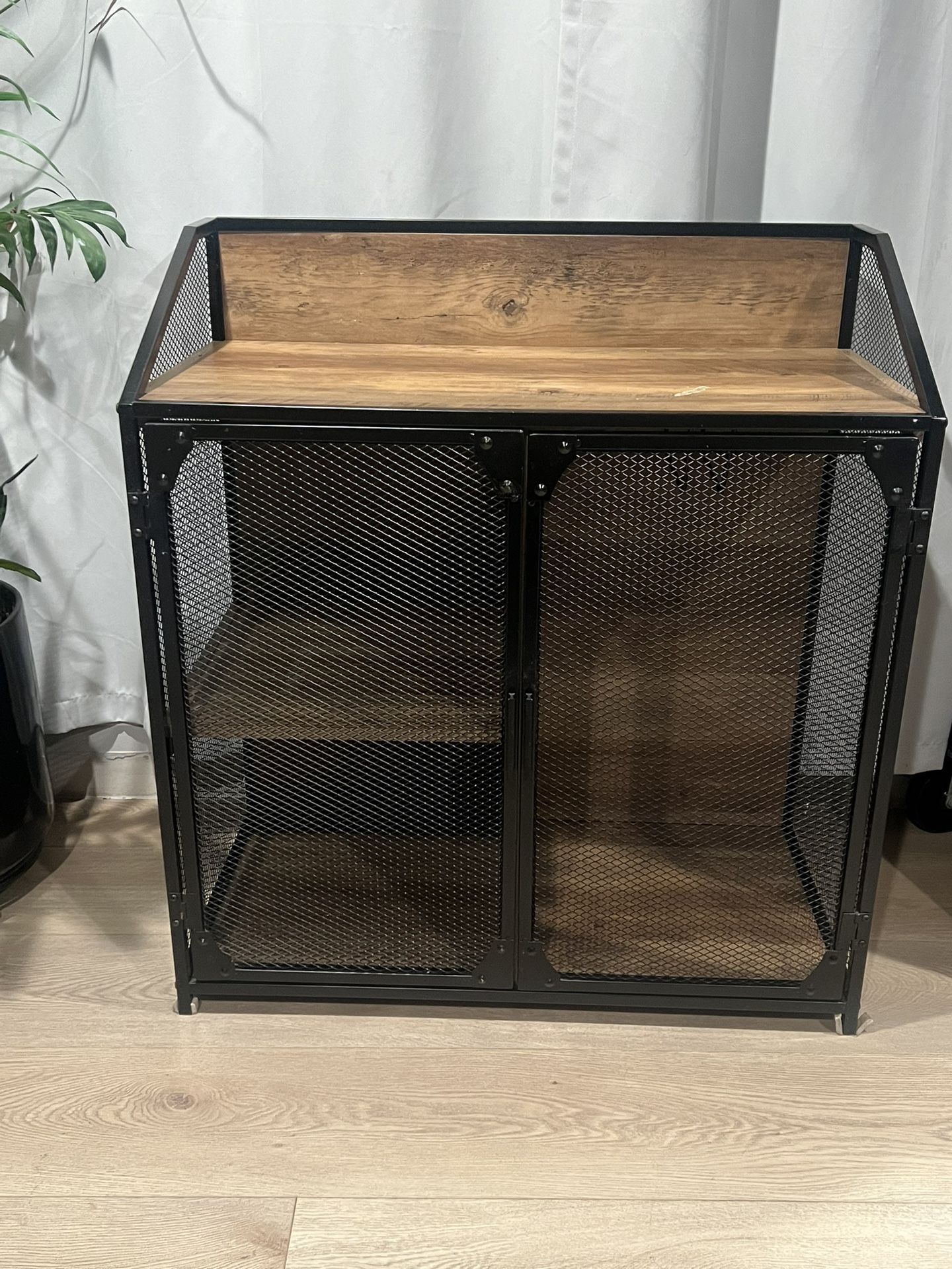 Industrial/rustic Bar Cabinet