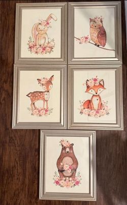Framed Nursery Art 