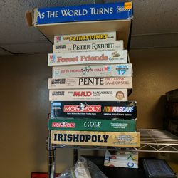 Assorted Board Games Prices From $5-20