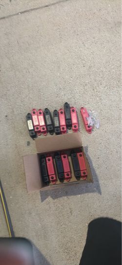 RVBOATPAT 400A Bus Bar 12V Power Distribution Block 6 x 5/16" Black and Red