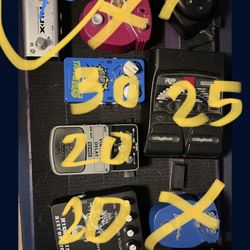  Various guitar multi effects